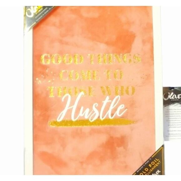 Oliver Gal, 'Good Things Come To Those Who Hustle' Velvet Gold Foil Framed Art - Picture 1 of 5